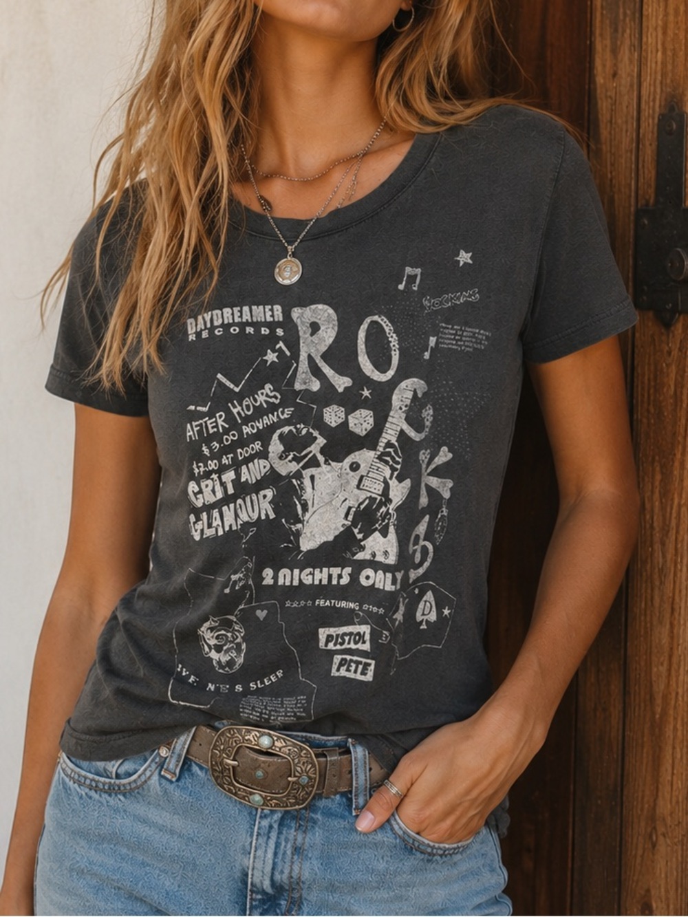 Daydreamer Records "Pistol Pete" graphic tee (hard to find)